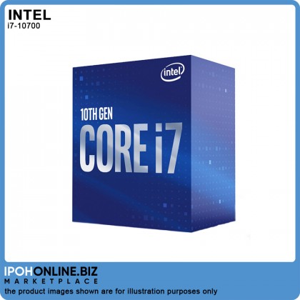 Intel Core i7 10700 Processor - 8C16T LGA 1200 DDR4 2933 UHD Graphics 630