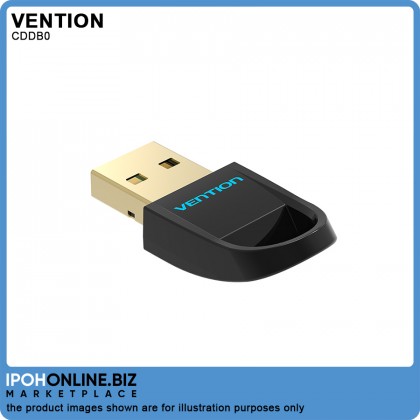 VENTION USB to Bluetooth 4.0 Adapter Wireless Dongle (Black)