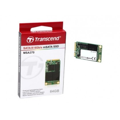 Transcend 64GB SATA III 6Gb/s MSA370 mSATA SSD