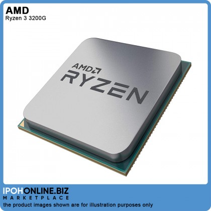 AMD Ryzen 3 3200G with Radeon Vega 8 Graphics Processor