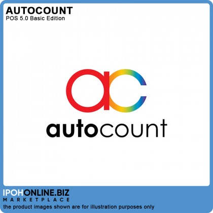 AutoCount POS 5.0 Basic Edition (Retail) Permanent SN License - FOC 16GB Pendrive AutoCount POS 5.0 Basic Edition (Retail) Permanent SN License - FOC 16GB Pendrive
