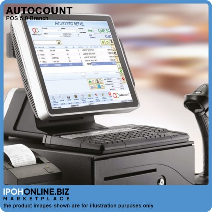 AutoCount POS 5.0 Branch (Retail) Permanent SN License - FOC 16GB Pendrive AutoCount POS 5.0 Branch (Retail) Permanent SN License - FOC 16GB Pendrive