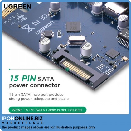 UGREEN 3-Port USB 3.0 PCI Express Card with 10/100/1000Mbps Gigabit Network Adapter