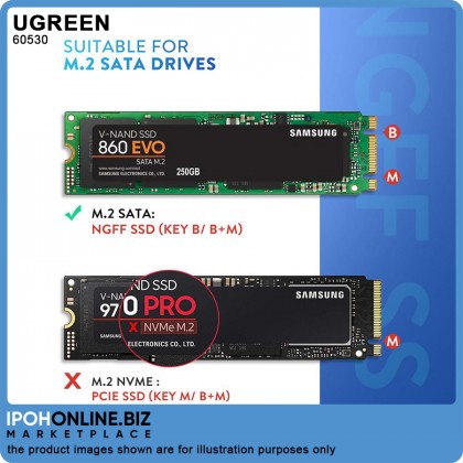 UGREEN M.2 SATA SSD USB 3.0 Enclosure