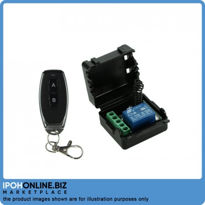DC 12V 1CH Relay Receiver Module RF Transmitter 433Mhz Wireless Remote Control Switch