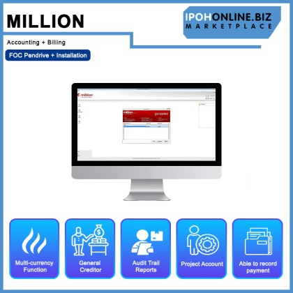 Million Accounting + Billing - FOC Pendrive + Installation