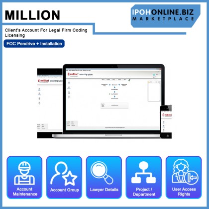 Million Client's Account For Legal Firm Coding Licensing - FOC Pendrive + Installation Million Client's Account For Legal Firm Coding Licensing - FOC Pendrive + Installation