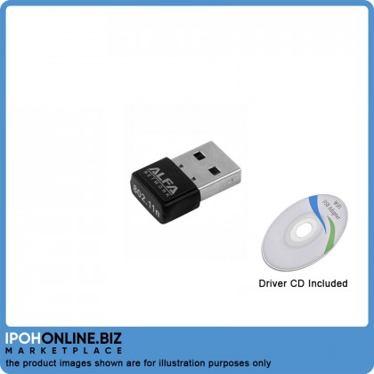 ALFA Wireless-N Pico USB Adapter 300Mbps
