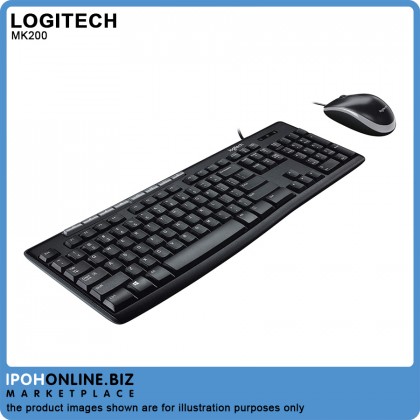 Logitech MK200 USB Media Combo Logitech MK200 USB Media Combo