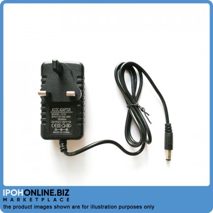 UK Plug AC 100-240V DC 12V 1A Power Supply Adapter UK Plug AC 100-240V DC 12V 1A Power Supply Adapter