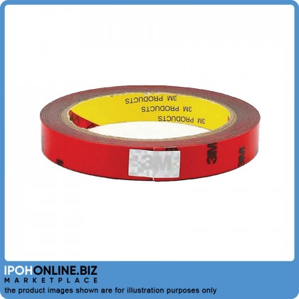 3M Super Strong Double Sided Acrylic Foam Tape (3meter x 15mm)