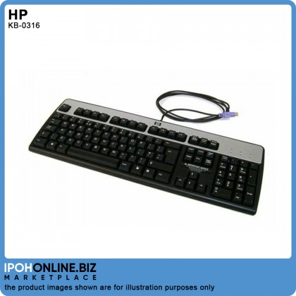 HP (KB-0316) 104 Key PS/2 Wired Connect Keyboard