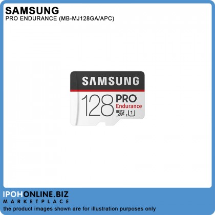 SAMSUNG PRO Endurance microSD 128GB Memory Card w SD Adapter 4K Ultra HD - CCTV Bodycam Dashcam