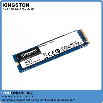 Kingston NV1 NVMe PCIe M.2 2280 SSD 1TB - SNVS/1000G