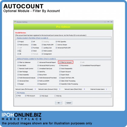 Filter By Account (Optional Module) for AutoCount Accounting Version 2.0 Filter By Account (Optional Module) for AutoCount Accounting Version 2.0