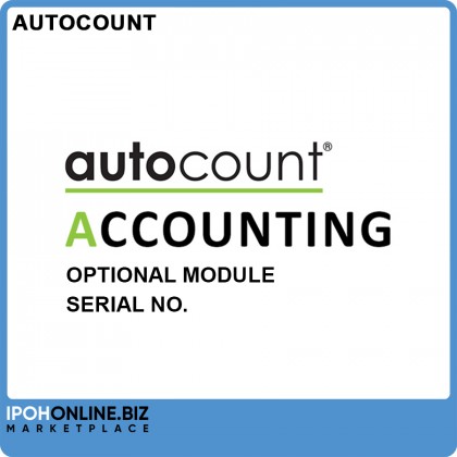 Serial No. (Optional Module) for AutoCount Accounting Version 2.0 Serial No. (Optional Module) for AutoCount Accounting Version 2.0