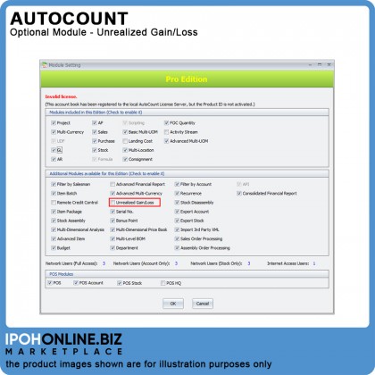 Unrealized Gain / Loss (Optional Module) for AutoCount Accounting Version 2.0 Unrealized Gain / Loss (Optional Module) for AutoCount Accounting Version 2.0
