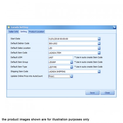 AutoCount Plug-In: Lazada Plugin