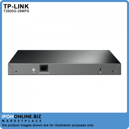 TP-Link T2600G-28MPS JetStream 24 Port Gigabit L2 Managed PoE+ Switch With 4 SFP Slots (TL-SG3424P) TP-Link T2600G-28MPS JetStream 24 Port Gigabit L2 Managed PoE+ Switch With 4 SFP Slots (TL-SG3424P)