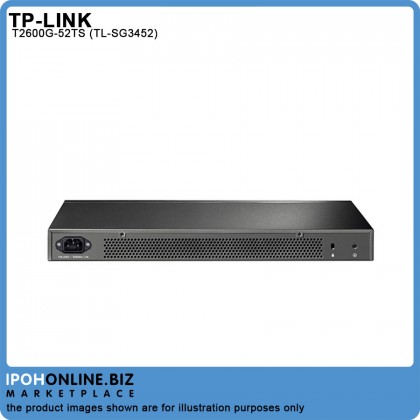TP-LINK T2600G-52TS JetStream 48 Port Gigabit L2 Managed Switch with 4 SFP Slots (TL-SG3452) TP-LINK T2600G-52TS JetStream 48 Port Gigabit L2 Managed Switch with 4 SFP Slots (TL-SG3452)