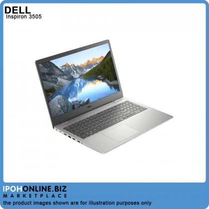 Dell Inspiron 15 3505 AMD RYZEN 5 (3500U/8GB/M2256SSD/W10H/15.6"FHD) Soft Mint - FOC Backpack & Mouse