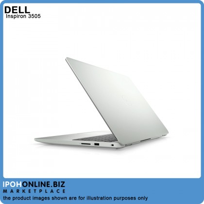 Dell Inspiron 15 3505 AMD RYZEN 5 (3500U/8GB/M2256SSD/W10H/15.6"FHD) Soft Mint - FOC Backpack & Mouse