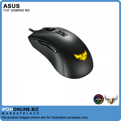ASUS TUF Gaming M3 Wired USB Mouse And Aura Sync - P305