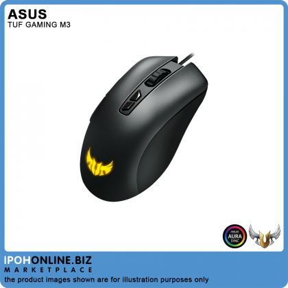 ASUS TUF Gaming M3 Wired USB Mouse And Aura Sync - P305