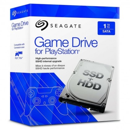 Seagate Game Drive for PlayStation 1TB Gaming SSHD Seagate Game Drive for PlayStation 1TB Gaming SSHD