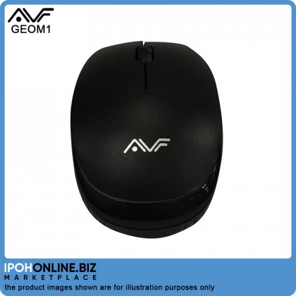 AVF GEOM1 2.4G USB 1600 dpi Wireless Optical Mouse
