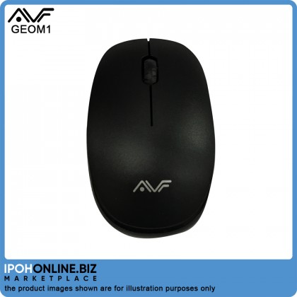 AVF GEOM1 2.4G USB 1600 dpi Wireless Optical Mouse