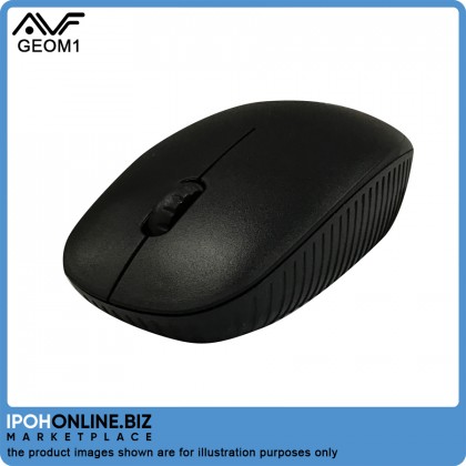 AVF GEOM1 2.4G USB 1600 dpi Wireless Optical Mouse