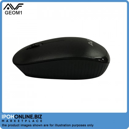 AVF GEOM1 2.4G USB 1600 dpi Wireless Optical Mouse