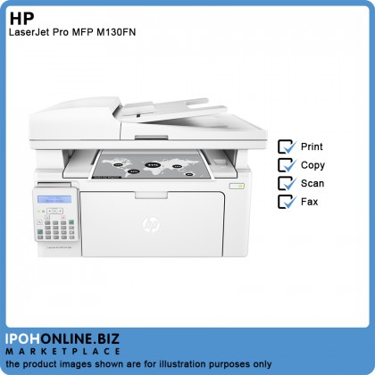HP LaserJet Pro MFP M130FN Multi-Function Mono Laser Printer