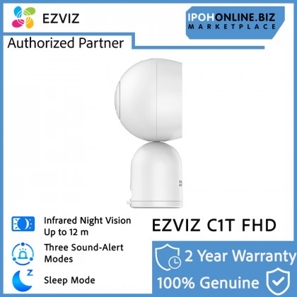 EZVIZ C1T 1080p FHD WiFi Smart Home IP Camera CS-C1C