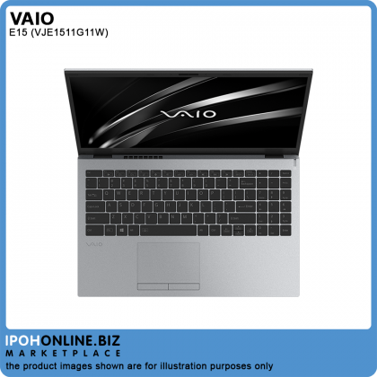 VAIO E15 VJE151G11W (AMD R7-3700U/8GB/512GB SSD/RX VEGA 10 GRAPHICS/W10H/15.6" FHD IPS) Laptop - FOC Carrying Bag & Wireless Mouse