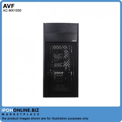 AVF MX1000 Premium Micro ATX Gaming USB 3.0 Black Tower PC Casing