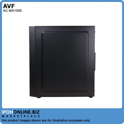 AVF MX1000 Premium Micro ATX Gaming USB 3.0 Black Tower PC Casing