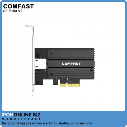 COMFAST Aquantia AQtion 2.5G 5G 10Gbps Performance PCI-E Network Adapter