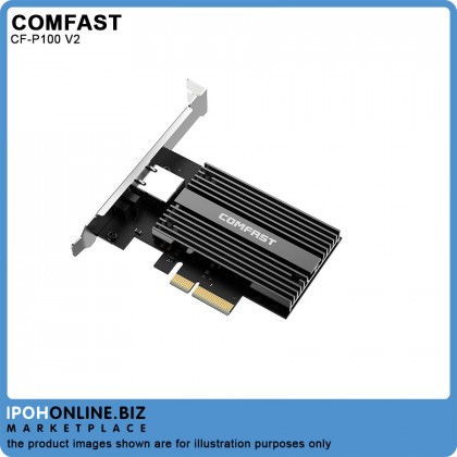 COMFAST Aquantia AQtion 2.5G 5G 10Gbps Performance PCI-E Network Adapter