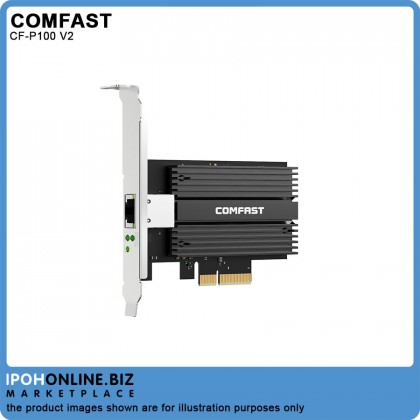 COMFAST Aquantia AQtion 2.5G 5G 10Gbps Performance PCI-E Network Adapter