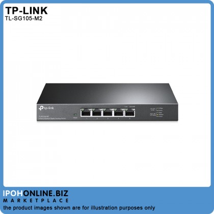 TP-LINK TL-SG105-M2 5-Port 2.5G Multi-Gigabit Desktop Switch TP-LINK TL-SG105-M2 5-Port 2.5G Multi-Gigabit Desktop Switch