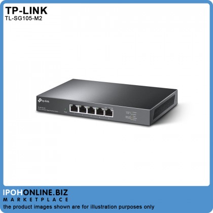 TP-LINK TL-SG105-M2 5-Port 2.5G Multi-Gigabit Desktop Switch TP-LINK TL-SG105-M2 5-Port 2.5G Multi-Gigabit Desktop Switch
