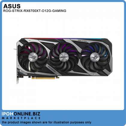 ASUS ROG Strix AMD Radeon RX 6700 XT OC Edition 12GB GDDR6 Gaming Graphics Card