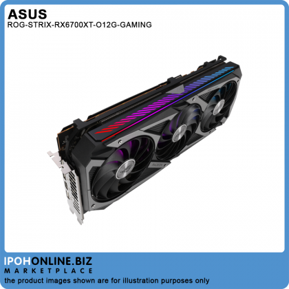 ASUS ROG Strix AMD Radeon RX 6700 XT OC Edition 12GB GDDR6 Gaming Graphics Card