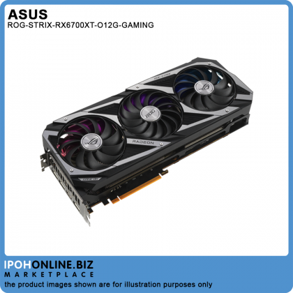 ASUS ROG Strix AMD Radeon RX 6700 XT OC Edition 12GB GDDR6 Gaming Graphics Card