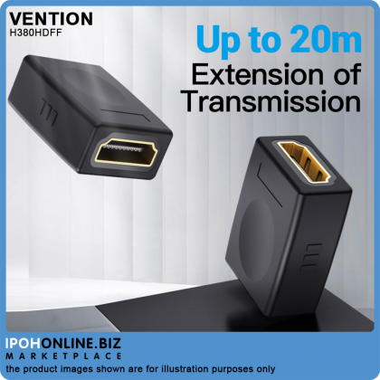 VENTION HDMI 2.0 Female To Female Extender Connector 4K Straight HDMI Port Adapter For Projector VENTION HDMI 2.0 Female To Female Extender Connector 4K Straight HDMI Port Adapter For Projector