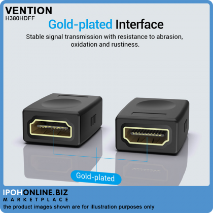 VENTION HDMI 2.0 Female To Female Extender Connector 4K Straight HDMI Port Adapter For Projector VENTION HDMI 2.0 Female To Female Extender Connector 4K Straight HDMI Port Adapter For Projector