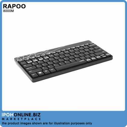 Rapoo 8000M 2.4G Wireless Multi Mode (Keyboard + Mouse)