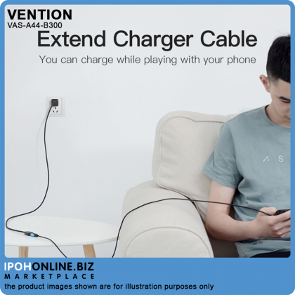 VENTION USB2.0 Extension Cable 3M Male To Female USB2.0 Extension Wire Super Speed USB Extender